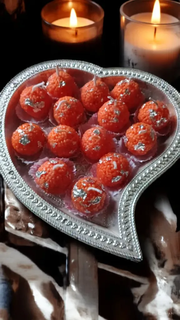 Ladoo scented candle