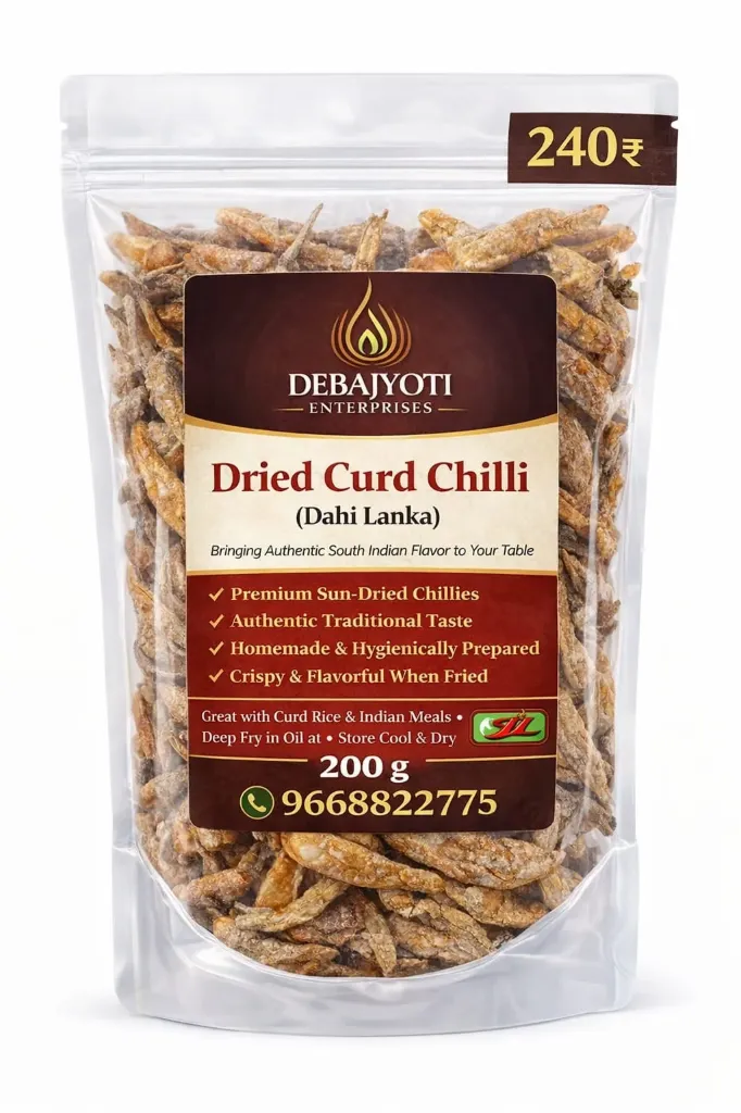 Dried Curd Chilli (Dahi Lanka) – 200g